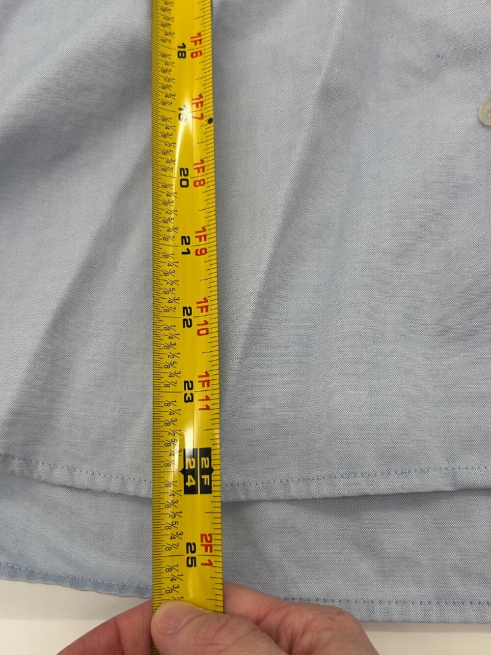 Vintage Liz Claiborne Shirt 100% Cotton Blouse Button Up 90s Long Sleeve Women L - Picture 2 of 12